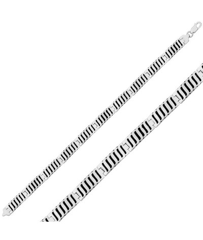 Gümüş Klasik Erkek Bileklik