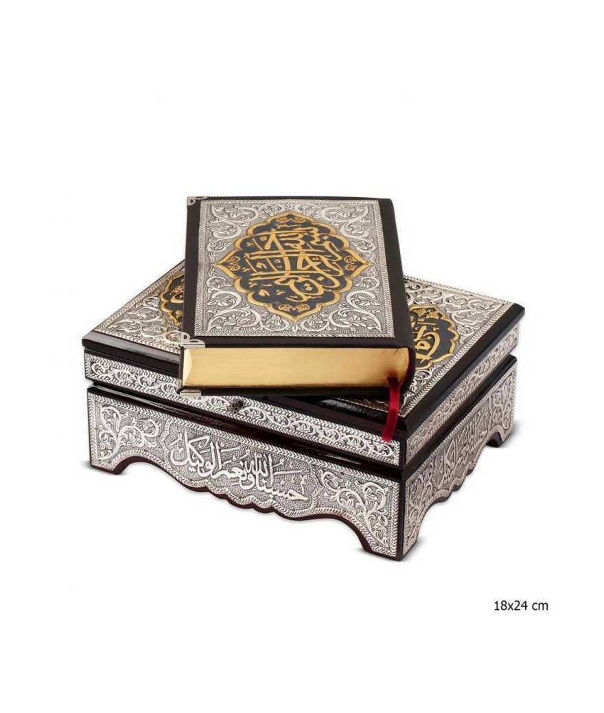 Gümüş Kuran- Kerim Rahleli Sandık