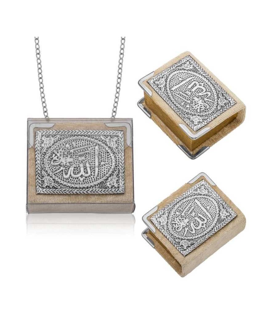 Gümüş Zincirli Küçük Kur'anı-ı Kerim