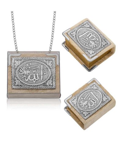 Gümüş Zincirli Küçük Kur'anı-ı Kerim