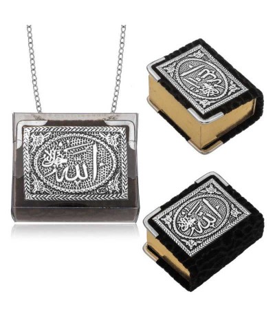 Gümüş Zincirli Küçük Kur'anı-ı Kerim