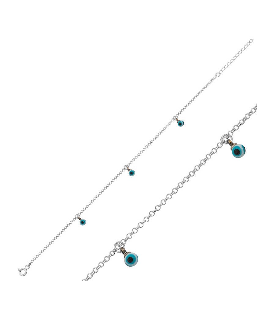 Gümüş Nazar Göz Halhal