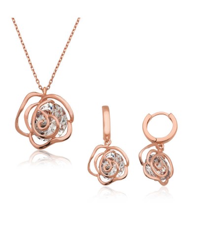 ​Gümüş Gül Bayan Set