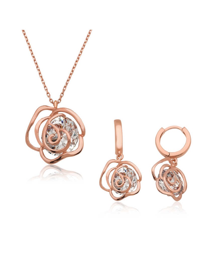 ​Gümüş Gül Bayan Set