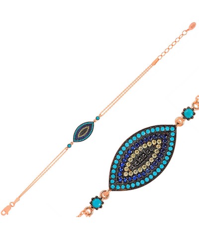 Gümüş Nazar Bayan Bileklik