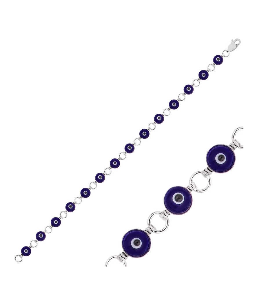 Gümüş Nazar Bayan Bileklik