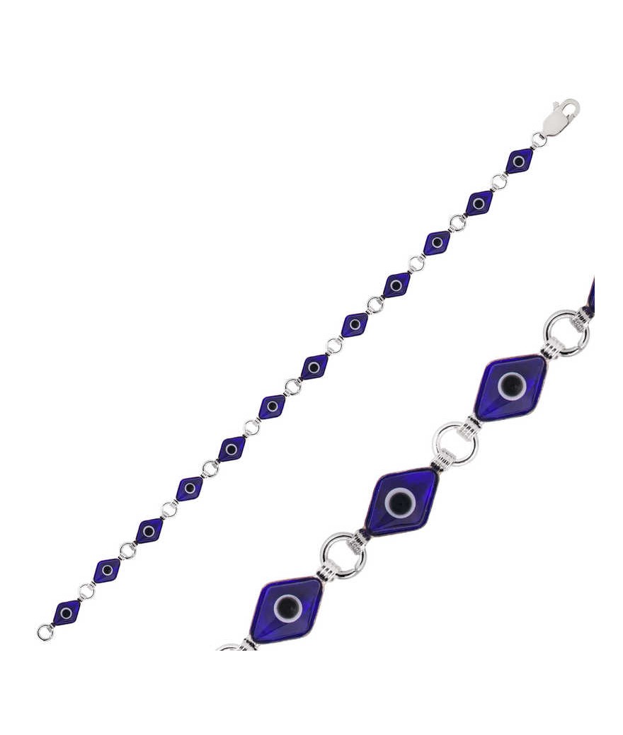 Gümüş Nazar Bayan Bileklik