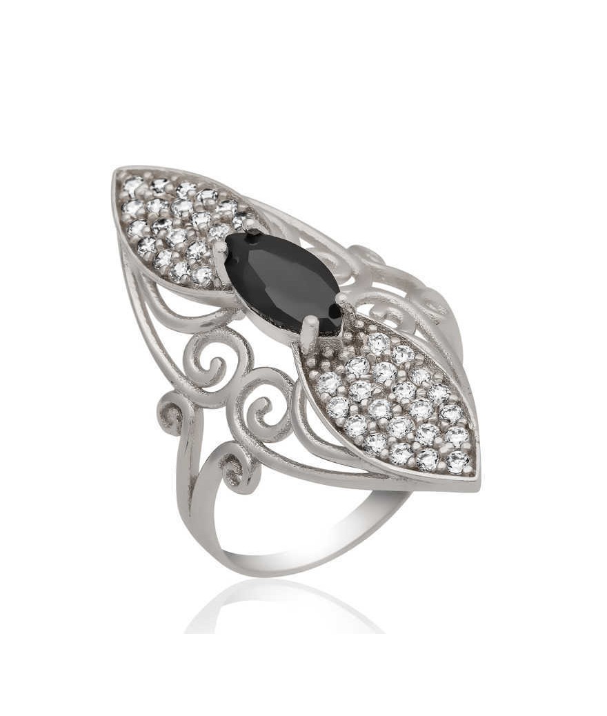 ​Gümüş Markiz Bayan Yüzük