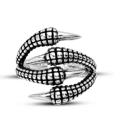 Gümüş Kartal Pençesi Erkek Yüzük