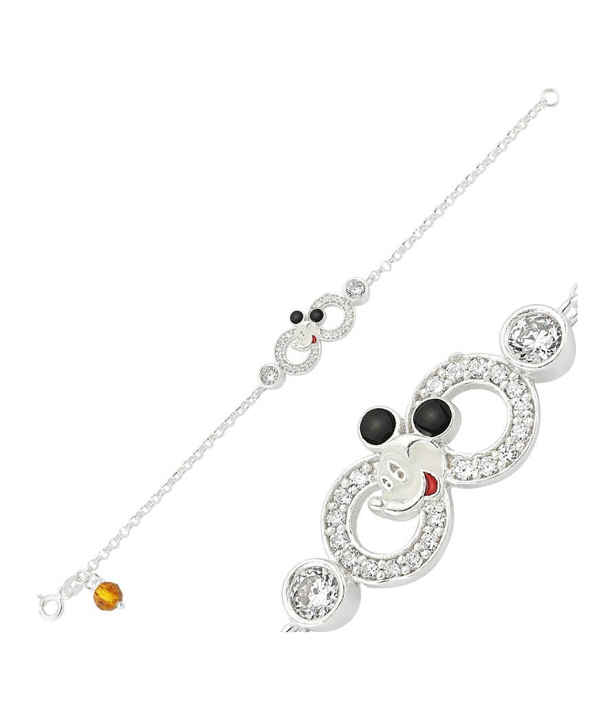 ​Gümüş Miki Mouse Sonsuzluk Çocuk Bileklik