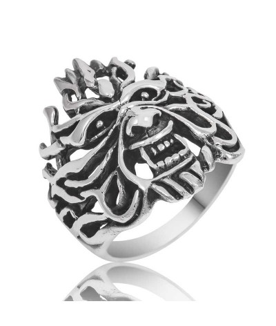 ​Gümüş Alevli Erkek Yüzük