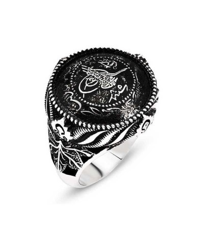 Gümüş Mühr-ü Ala Erkek Yüzük