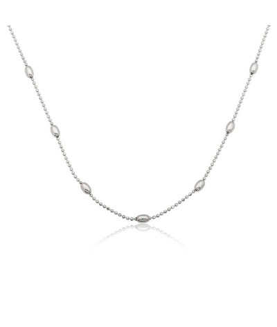 ​Gümüş Küçük Top ve Arpa Zincir