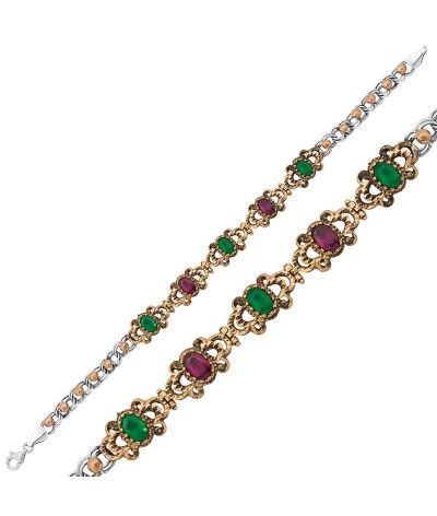 Gümüş Otantik Fantazi Bayan Bileklik