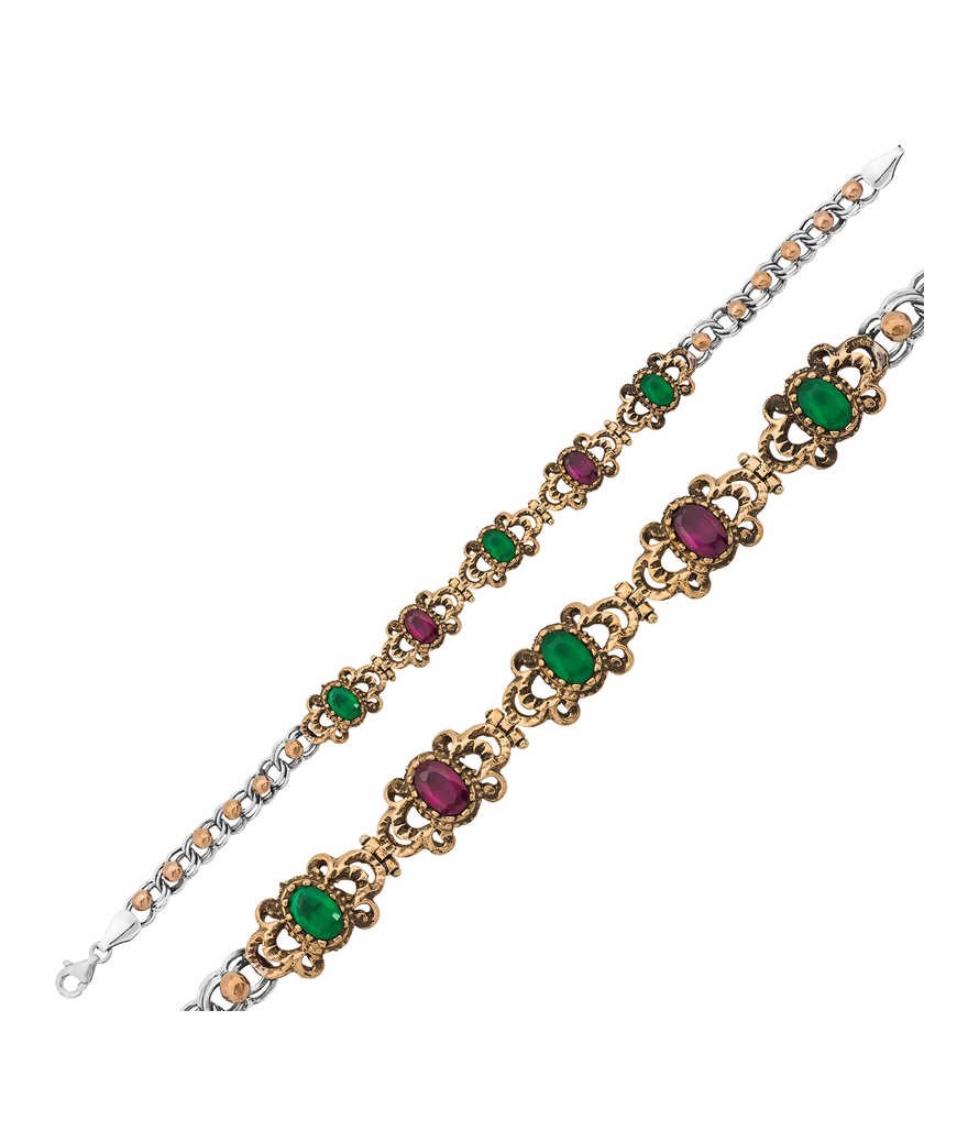 Gümüş Otantik Fantazi Bayan Bileklik