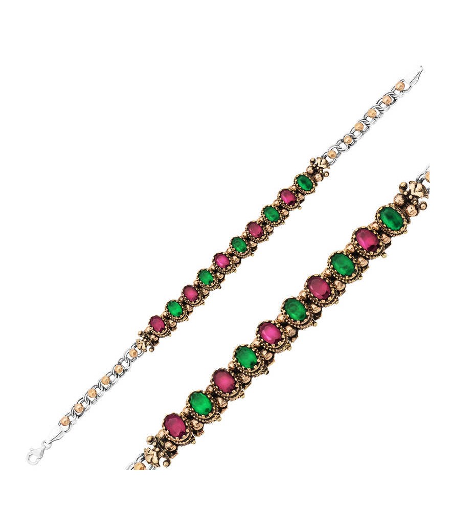 Gümüş Otantik Fantazi Bileklik