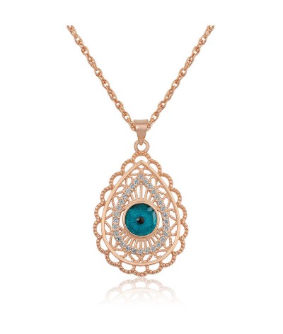 ​Gümüş Damla Nazar Bayan Kolye