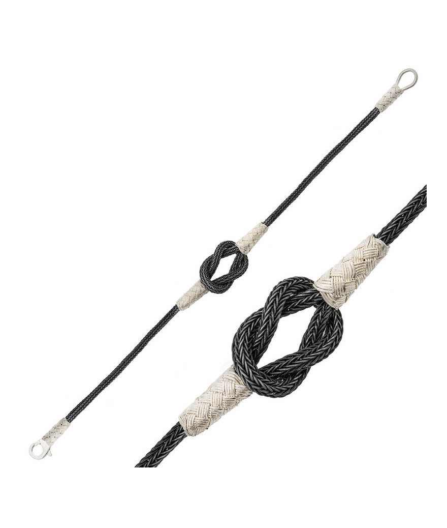 ​Gümüş Düğüm Kazaziye Bileklik