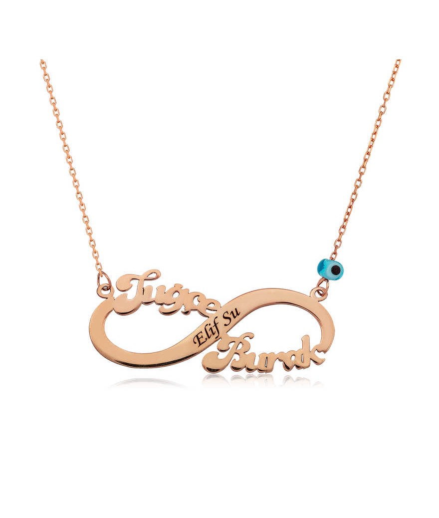 Gümüş İsimli Sonsuzluk Kolye