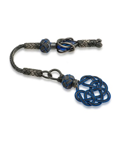 Gümüş Trabzon Örmesi Kazaz Tesbih Püskülü