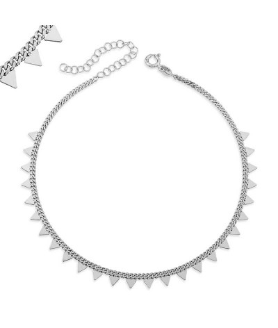 Gümüş Üçgen Halhal