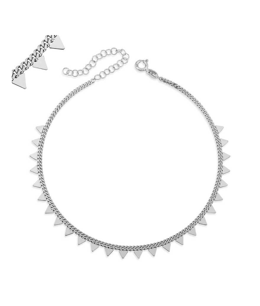 Gümüş Üçgen Halhal