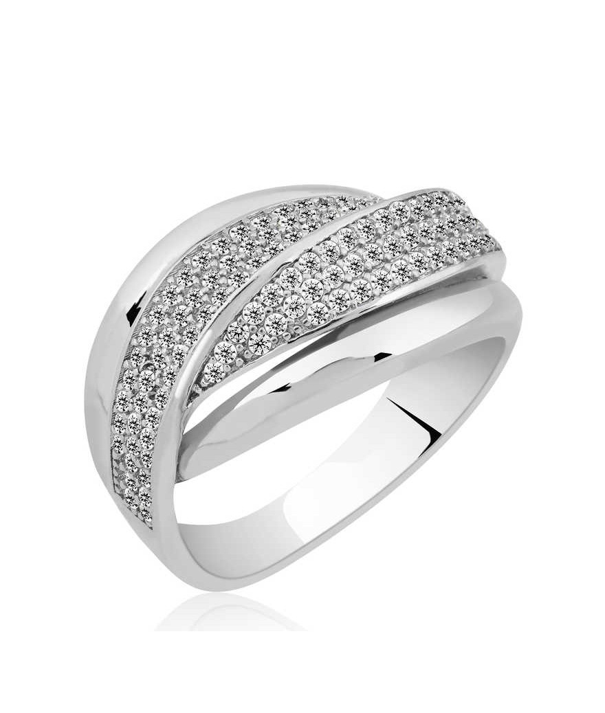 Gümüş Sarmal Fantezi Bayan Yüzük