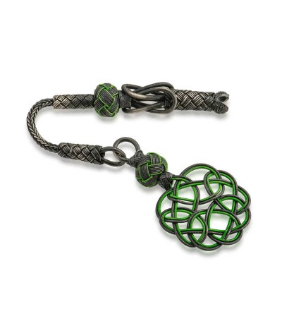 Gümüş Trabzon Örmesi Kazaz Tesbih Püskülü