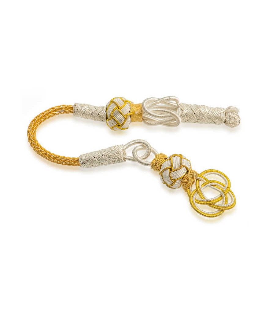 Gümüş Trabzon Örmesi Kazaz Tesbih Püskülü