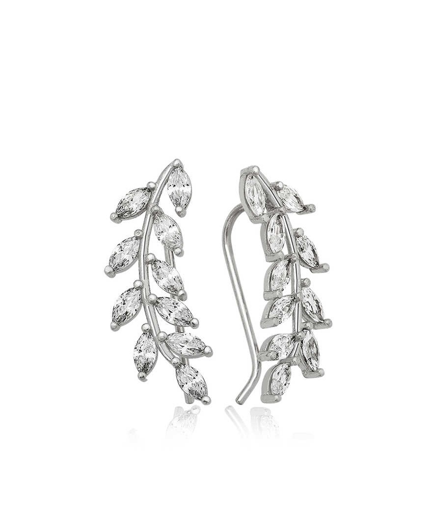 Gümüş Başak Bayan Küpesi