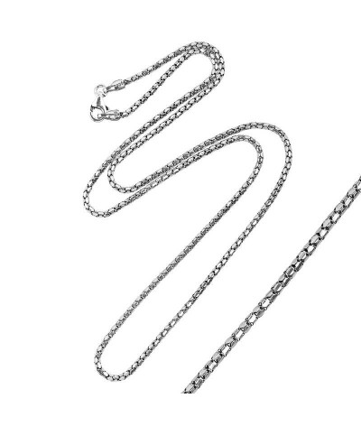 Gümüş Oksitli Erkek Zinciri