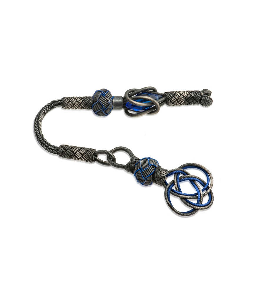 Gümüş Trabzon Örmesi Kazaz Tesbih Püskül