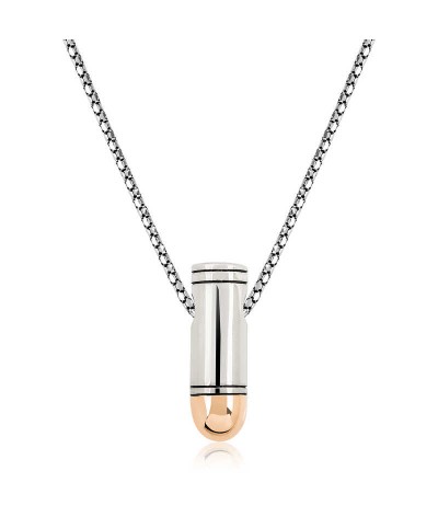 ​Gümüş Mermi Kolye