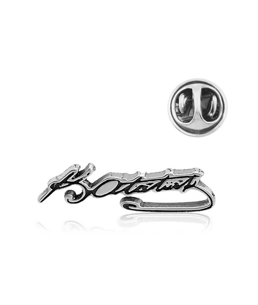 Gümüş Kemal Atatürk İmzalı Rozet