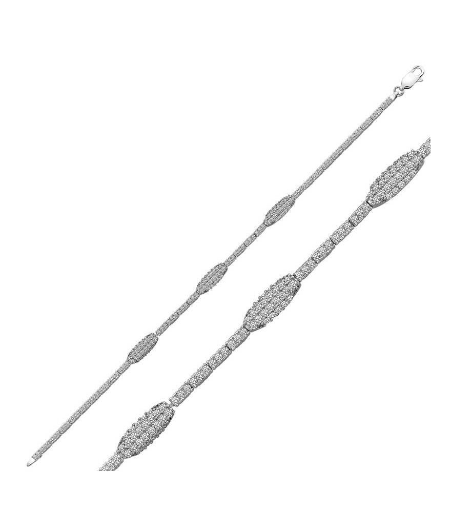 Gümüş Su Yolu Bayan Bileklik