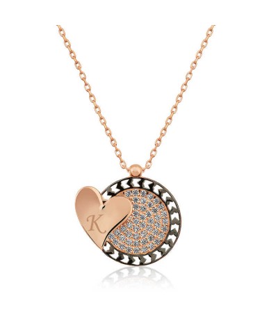 ​Gümüş Kalbe Giden Kalp Kolye