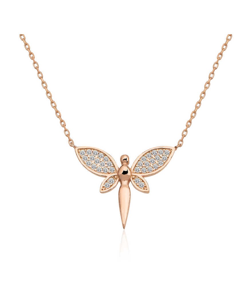 ​Gümüş Yusufçuk Bayan Kolye