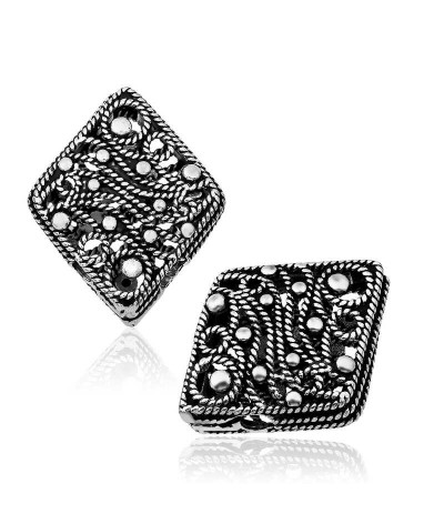 Gümüş İşlemeli Tesbih İmamesi