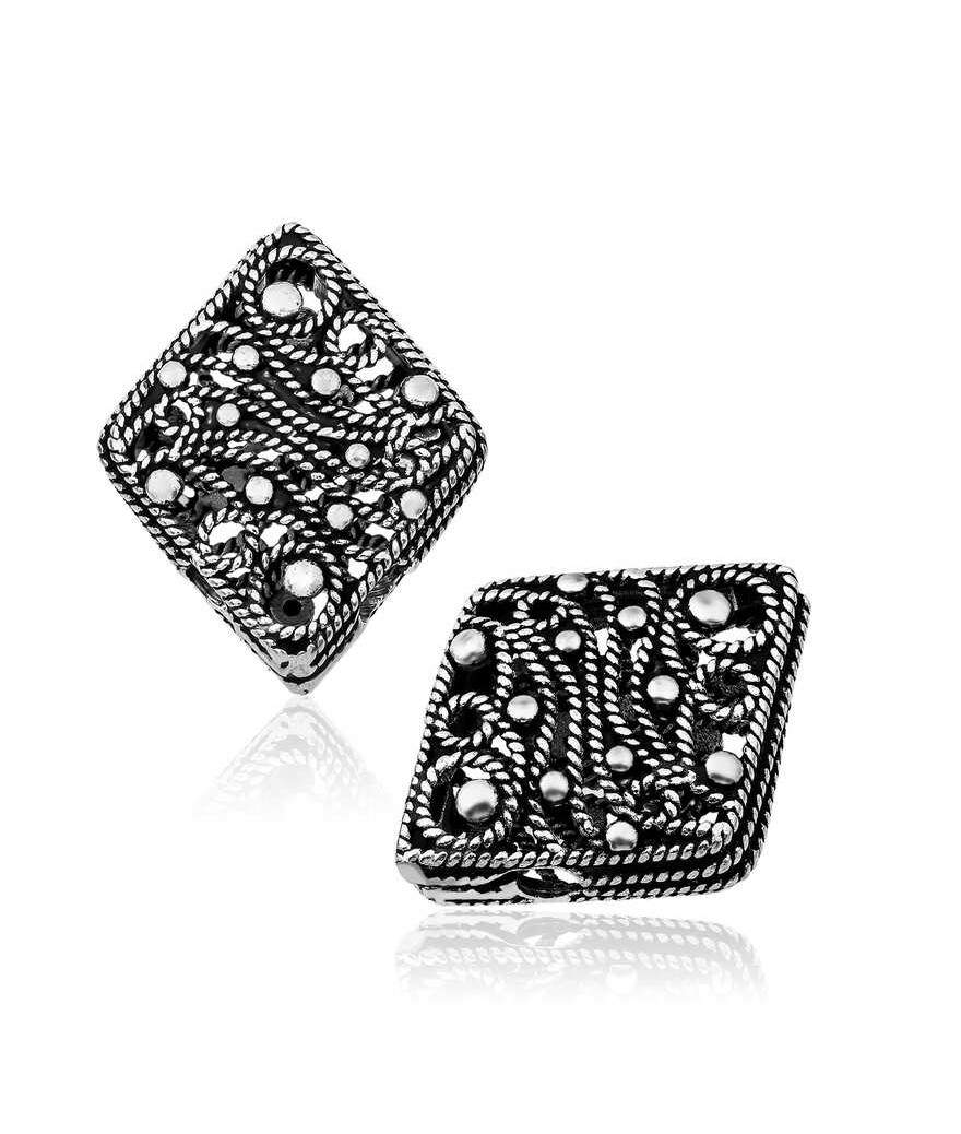 Gümüş İşlemeli Tesbih İmamesi