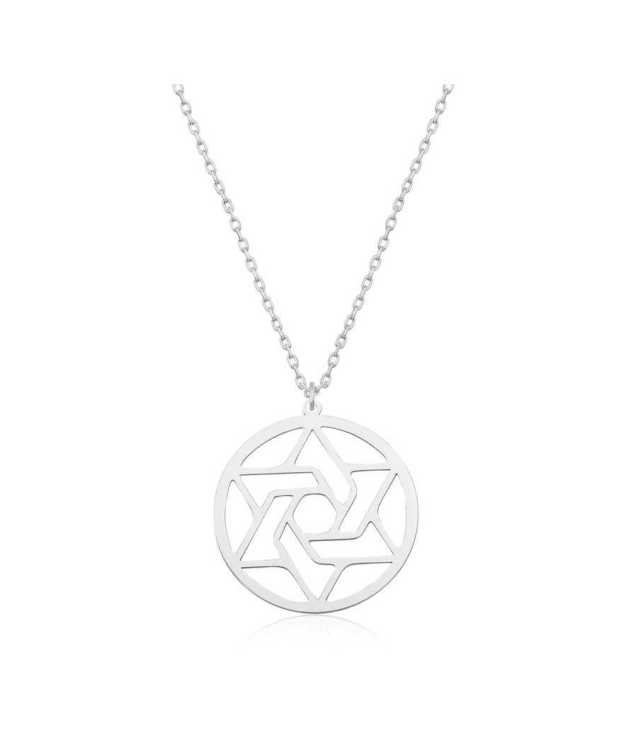 Gümüş Çember Bayan Kolye