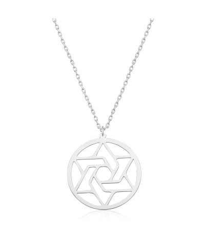 Gümüş Çember Bayan Kolye