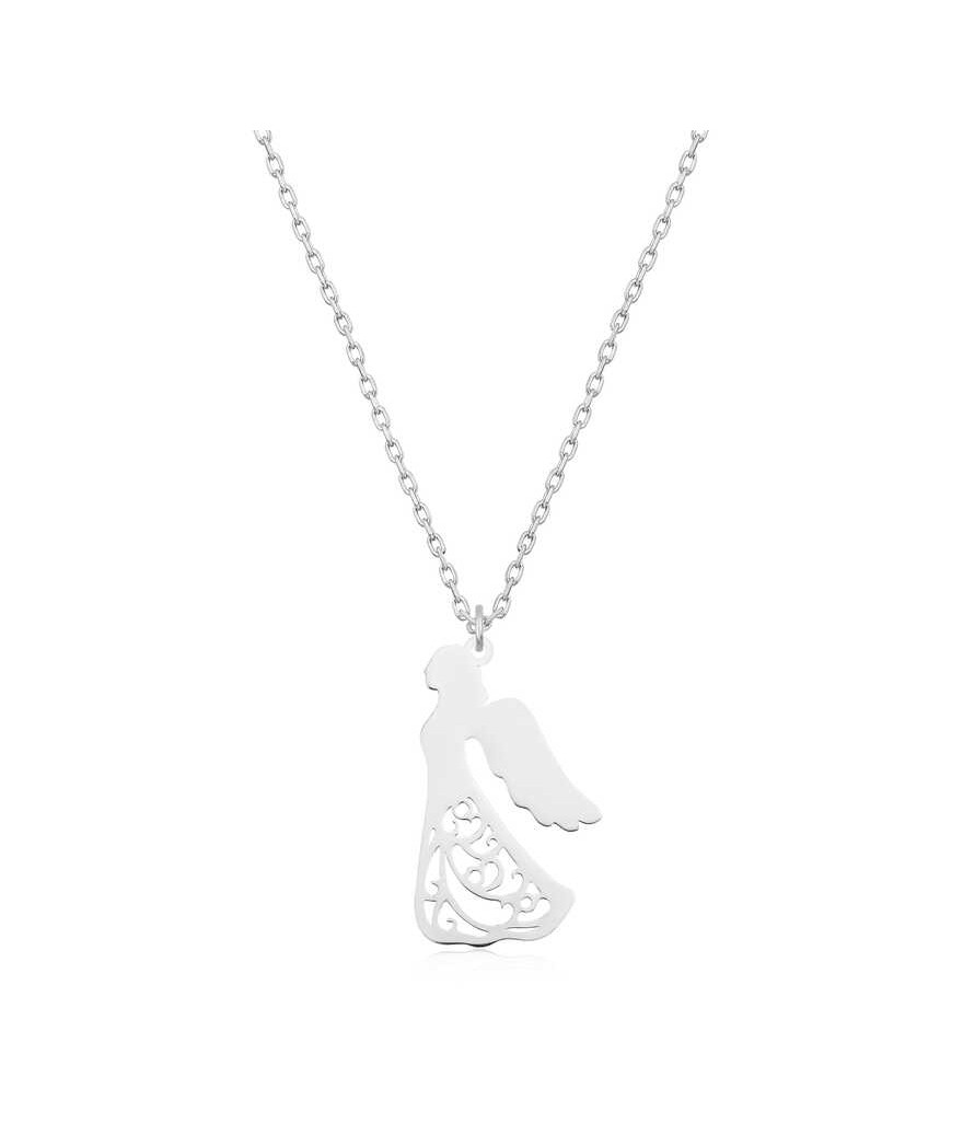 Gümüş Kanatlı Melek Kolye