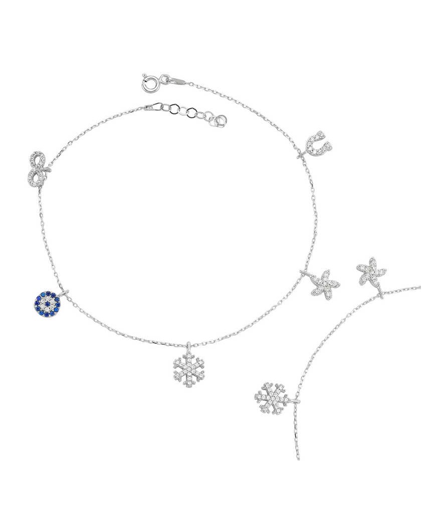 Gümüş Şans Bayan Bileklik