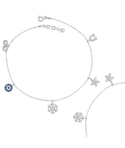 Gümüş Şans Bayan Bileklik