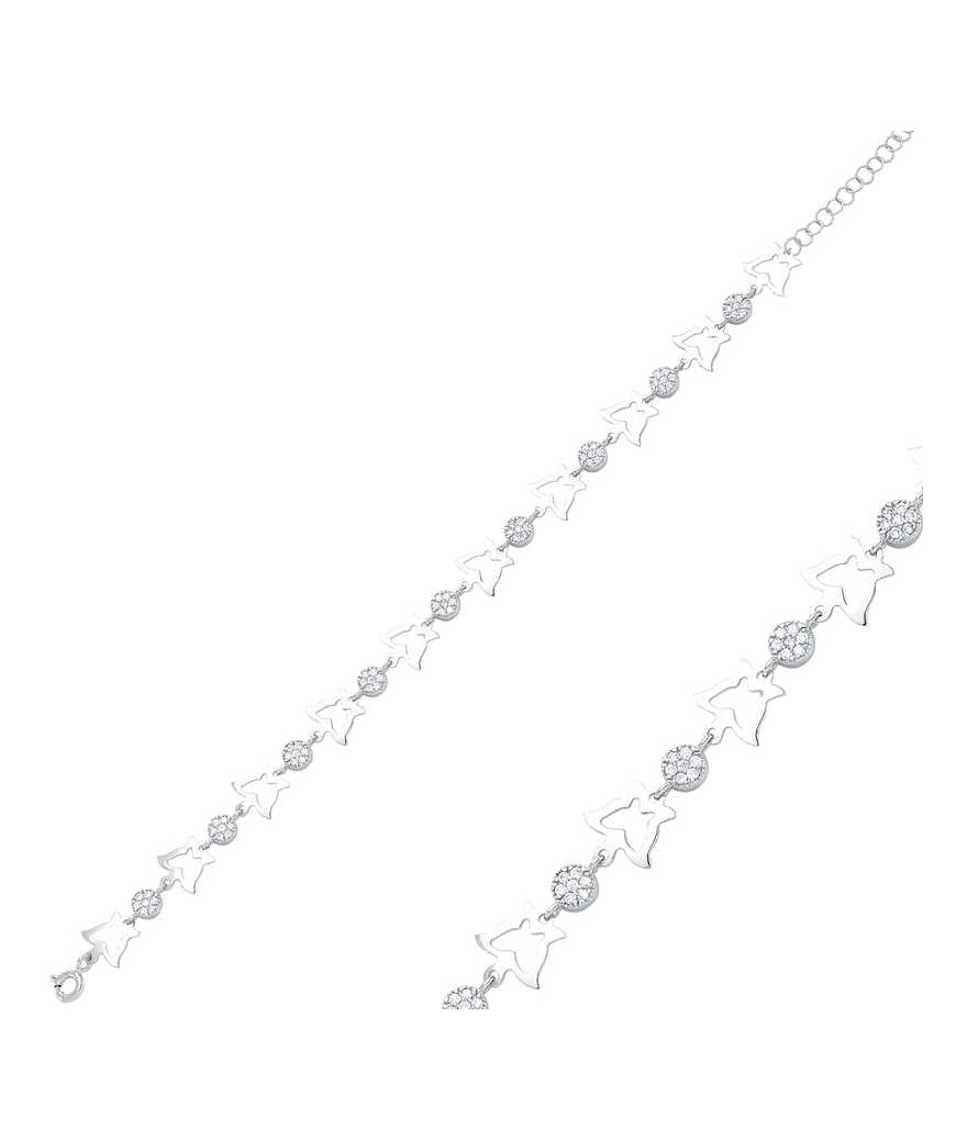 Gümüş Kelebek Bayan Bileklik