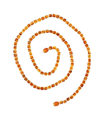 Yetişkin Damla Kehribar Kolye