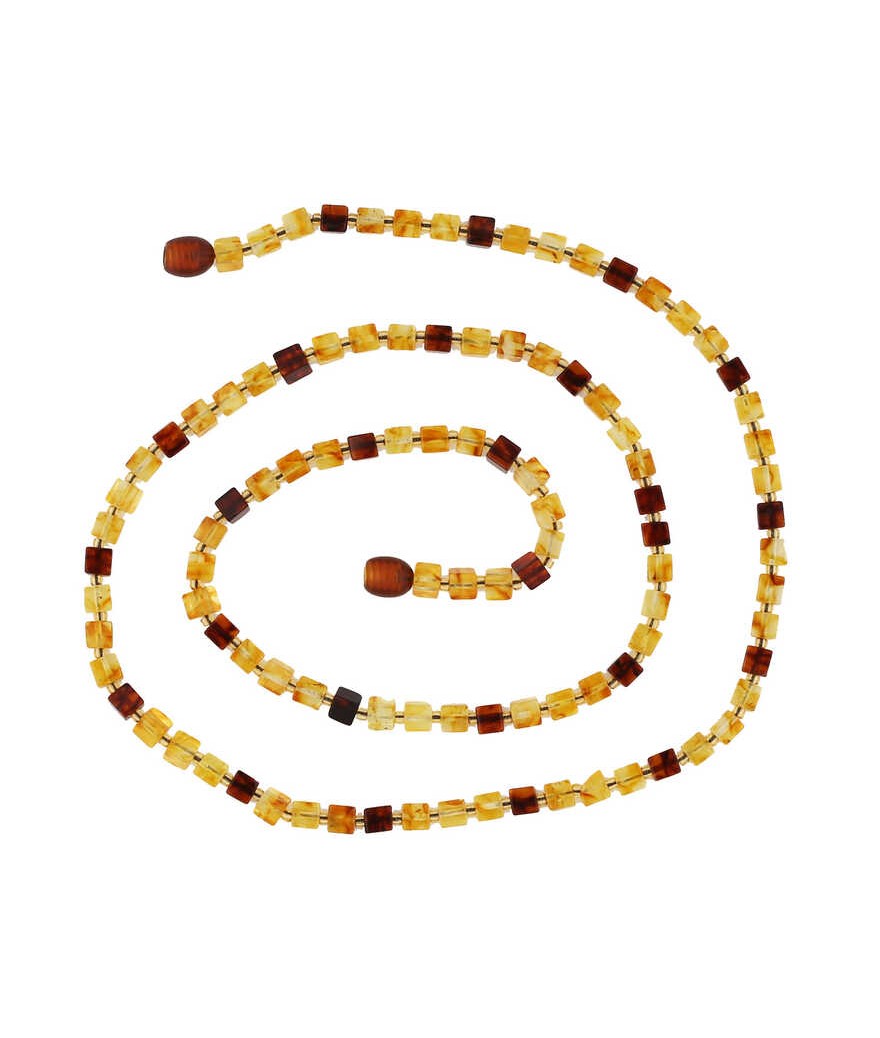 Yetişkin Damla Kehribar Kolye