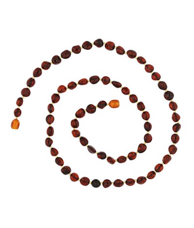 Yetişkin Damla Kehribar Kolye