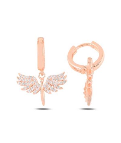 Gümüş Mikail Meleği Bayan Küpe