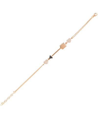 Gümüş Aşk Oku Bayan Bileklik